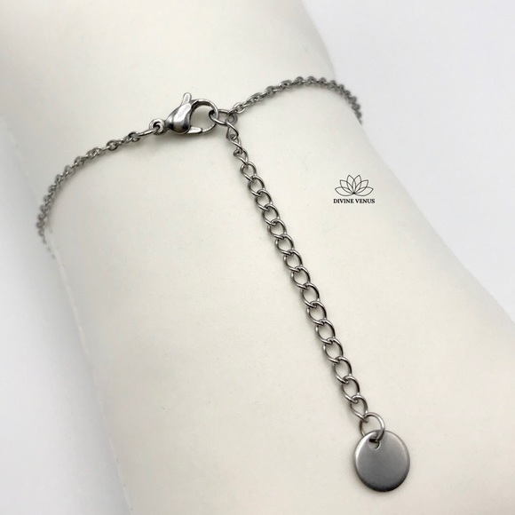 Rose Quartz Necklace | Stainless Steel - Picture 9 of 11